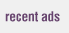 recent ads