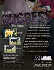 October 2006 Miller Cattle Co Ad