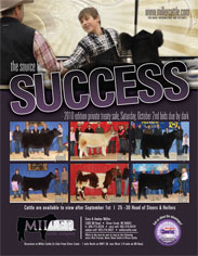 August 2008 Miller Cattle Co Ad